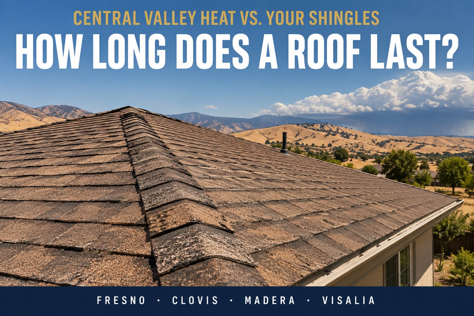 How Long Does a Roof Last in the Central Valley?