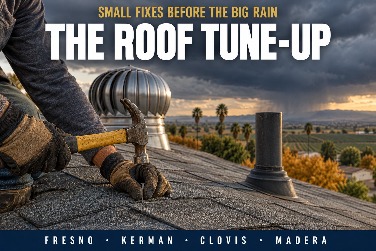 What Is a Roof Tune-Up, and Do You Need One Before the Rain?